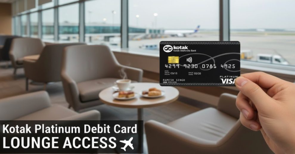 Kotak Platinum Debit Card Lounge Access