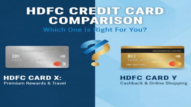 HDFC Credit Card Comparison