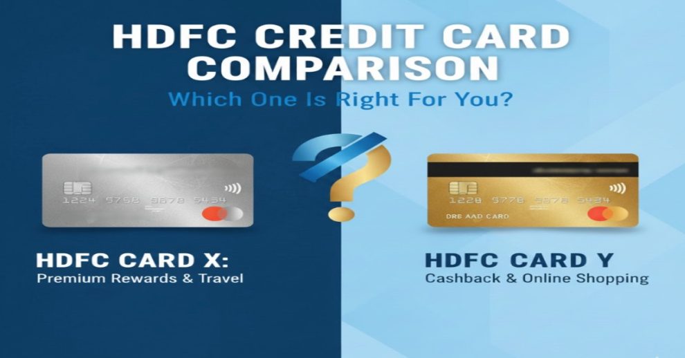 HDFC Credit Card Comparison