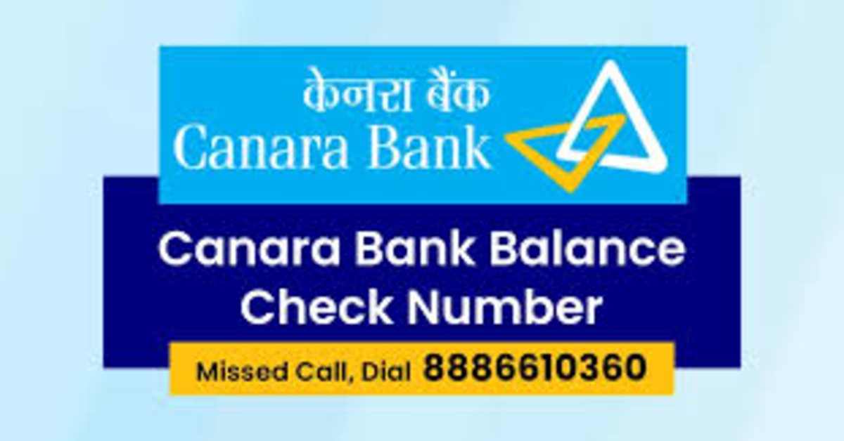 Canara Bank Balance Check Number