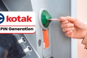 Kotak Debit Card Pin Generation