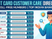 credit card customer care number