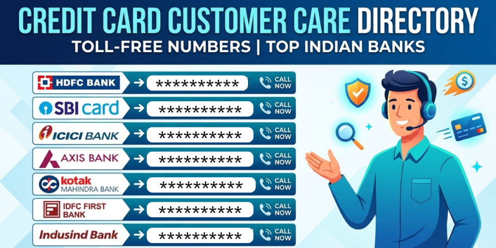 credit card customer care number