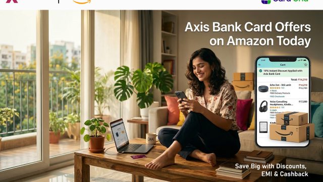 axis bank card offers on amazon