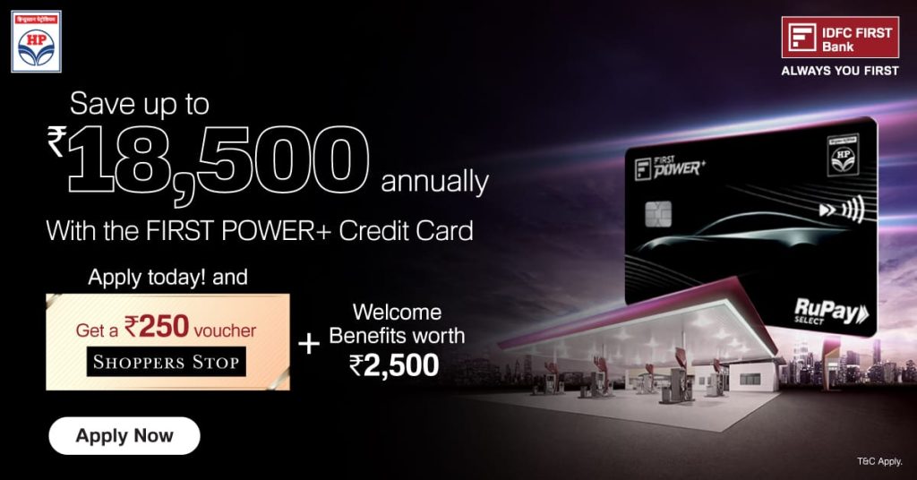 idfc power rupay credit card