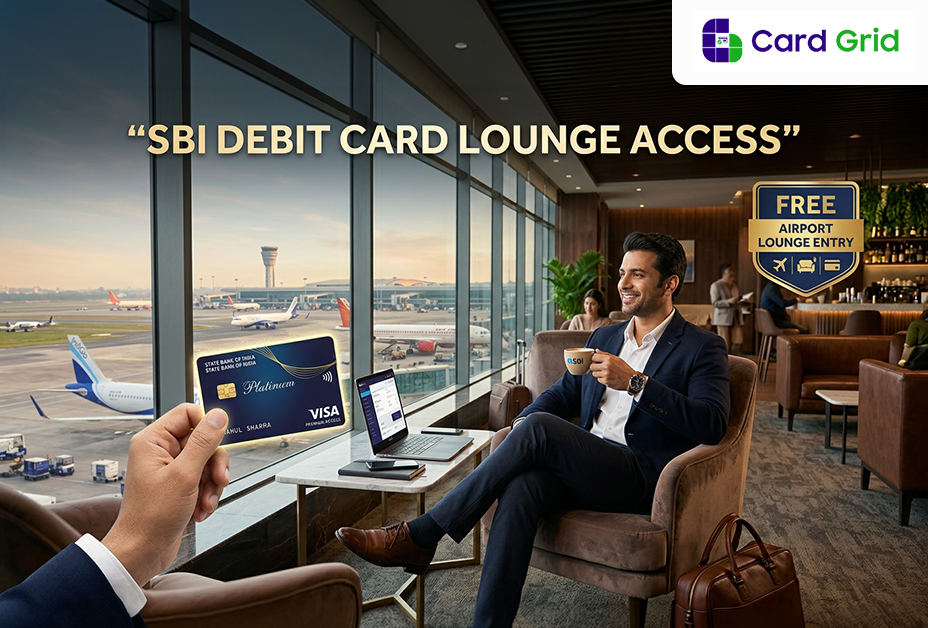 SBI Debit Card Lounge Access